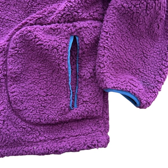 Universal Thread Women's Sherpa Anorak Jacket SZ Small Purple Zip Front NEW - Picture 4 of 9